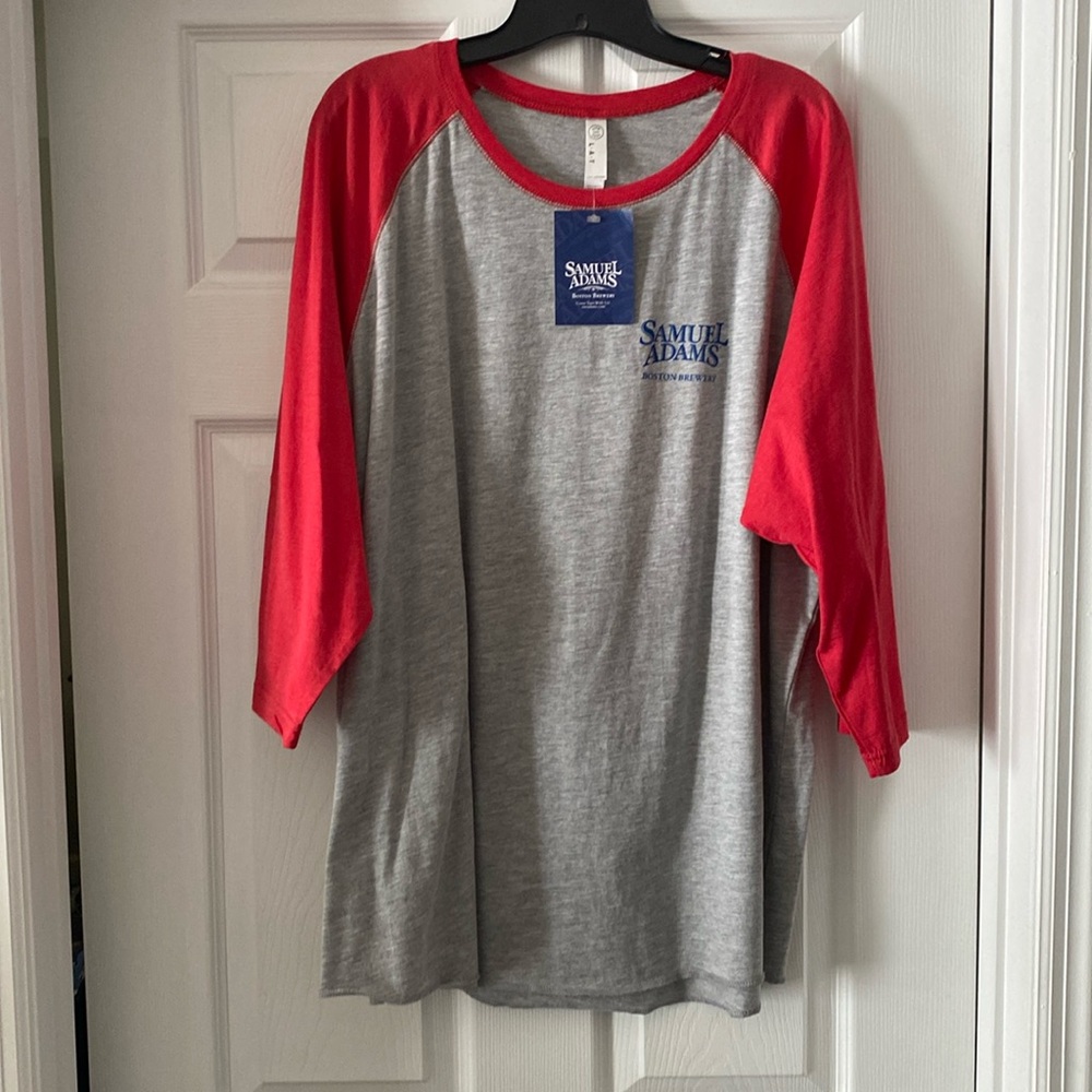 Samuel Adams 3/4 sleeve baseball tee